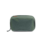 Organizzatore in nylon riciclato per accessori da viaggio Peak Design color verde scuro