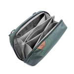 Organizzatore in nylon riciclato per accessori da viaggio Peak Design color verde scuro