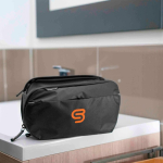 Necessaire da viaggio in nylon appendibile con gancio e impermeabile Peak Design grande color nero