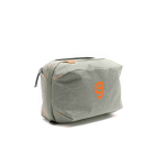 Necessaire da viaggio in nylon appendibile con gancio e impermeabile Peak Design grande color verde scuro