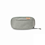 Necessaire da viaggio in nylon impermeabile con gancio, Peak Design, piccolo color verde scuro