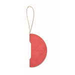 Decorazione natalizia pieghevole a forma di palla personalizzabile color rosso quinta vista
