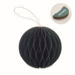 Decorazione natalizia pieghevole a forma di palla personalizzabile color verde
