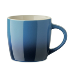 Tazza in ceramica colorata con effetto degradé 300ml color blu ottava vista
