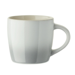 Tazza in ceramica colorata con effetto degradé 300ml color bianco ottava vista