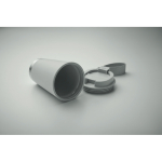 Bicchiere da viaggio a doppia parete in RPET 300ml color grigio