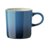 Tazza in ceramica con effetto degradé e interno bianco 290ml color blu ottava vista