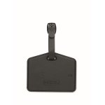 Etichetta per bagaglio in PU e RPET per dispositivi Apple® color nero terza vista