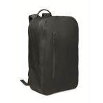 Zaino nero porta laptop in RPET resistente all’acqua 16'' color nero