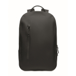 Zaino nero porta laptop in RPET resistente all’acqua 16'' color nero terza vista