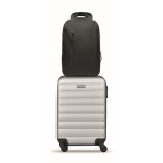 Zaino nero porta laptop in RPET resistente all’acqua 16'' color nero sesta vista