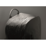 Zaino nero porta laptop in RPET resistente all’acqua 16'' color nero vista fotografia