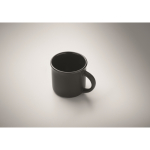 Tazzina da caffè in ceramica personalizzabile 40ml color nero seconda vista fotografica