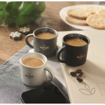 Tazzina da caffè in ceramica personalizzabile 40ml color bianco vista ambiente principale