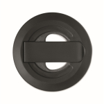 Supporto circolare magnetico per iPhone® con apribottiglie incluso color nero