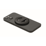 Supporto circolare magnetico per iPhone® con apribottiglie incluso color nero terza vista