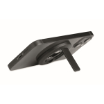 Supporto circolare magnetico per iPhone® con apribottiglie incluso color nero quarta vista