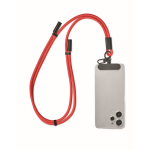 Lanyard per cellulare con cavo di ricarica e trasferimento dati seconda vista