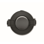 Borraccia in acciaio inox con 2 bicchieri da shot 230ml e 20ml color nero quinta vista