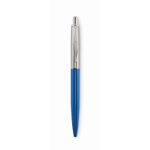 Penna a pulsante in acciaio inox in astuccio con inchiostro blu color blu sesta vista