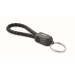 Bracciale nero con cavo di ricarica e trasferimento dati 60W color nero vista principale