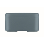 Lunch box in plastica con elastico di chiusura 750ml color nero opaco quinta vista