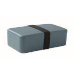 Lunch box in plastica con elastico di chiusura 750ml color nero opaco ottava vista