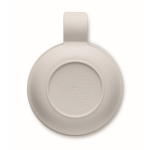 Tazza da asporto per colazione con 2 scomparti separati 450ml color bianco nona vista