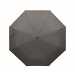 Ombrello antivento pieghevole con apertura e chiusura automatica Ø99 color grigio ottava vista