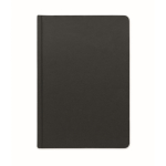Taccuino in fibra di canna da zucchero a copertina rigida A5 a righe color nero quinta vista