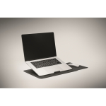 Custodia multiuso per laptop con supporto e tappetino mouse 16'' color nero quarta vista fotografica