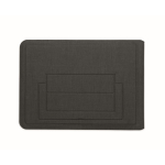 Custodia multiuso per laptop con supporto e tappetino mouse 16'' color nero settima vista