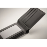 Portafoglio in PU con localizzatore per dispositivi Apple® color nero sesta vista fotografica