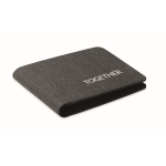 Portafoglio in PU con localizzatore per dispositivi Apple® color nero vista principale