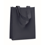 Piccola borsa in RPET in vari colori con fondo a soffietto 80 g/m2 color blu