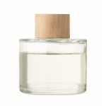 Diffusore a 6 bastoncini in barattolo di vetro profumo vaniglia color trasparente terza vista