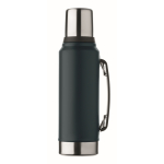 Thermos in acciaio inox riciclato con 1 bicchiere e manico laterale 1L color blu mare seconda vista