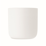 Bottiglia termica con manico e bicchiere nella parte inferiore 500ml color bianco