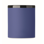 Tazza in ceramica con rivestimento soft-touch colorato 300ml color blu reale terza vista