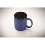 Tazza in ceramica con rivestimento soft-touch colorato 300ml color blu reale quarta vista fotografica
