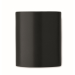 Tazza in ceramica con manico dritto in legno 320ml color nero quinta vista