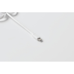 Portachiavi con diversi cavi di ricarica e uscite multiple color bianco ottava vista fotografica