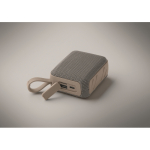 Piccolo altoparlante wireless con manico coordinato per il trasporto color grigio sesta vista fotografica