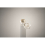 Borraccia anti-perdita in acciaio inox con apertura a pressione 300ml color bianco terza vista fotografica