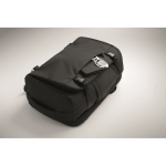 Zaino ideale per viaggi con scomparti multipli color nero quinta vista fotografica