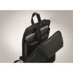 Zaino antifurto con scomparti per laptop e tablet 15'' color nero ottava vista fotografica