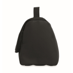 Beauty case a scomparto singolo con gancio per appenderlo color nero