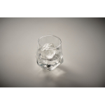 Bicchiere dalla forma geometrica speciale per liquori 300ml color trasparente sesta vista fotografica
