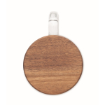 Tazza grande in vetro rigato con coperchio in legno e manico 450ml color trasparente settima vista