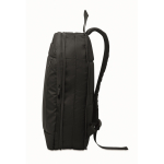 Zaino porta laptop in RPET e PU con tracolla per trolley 16'' color nero settima vista